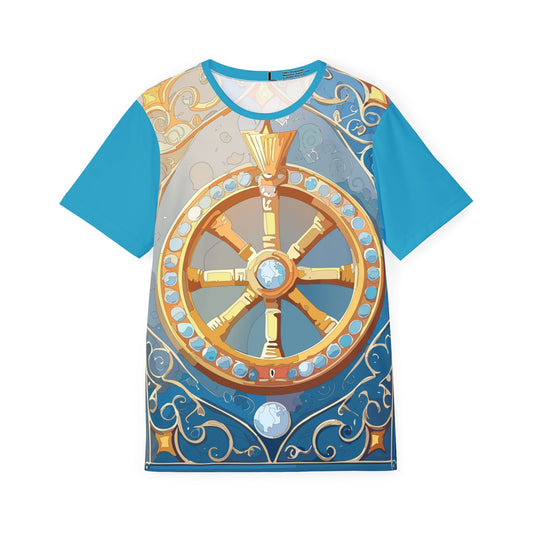 21-Card Deck Graphic T-Shirt, Art Design Poly Shirt, All Over Print Graphic Tee, Playing Cards T-Shirt, Playing Cards Tees