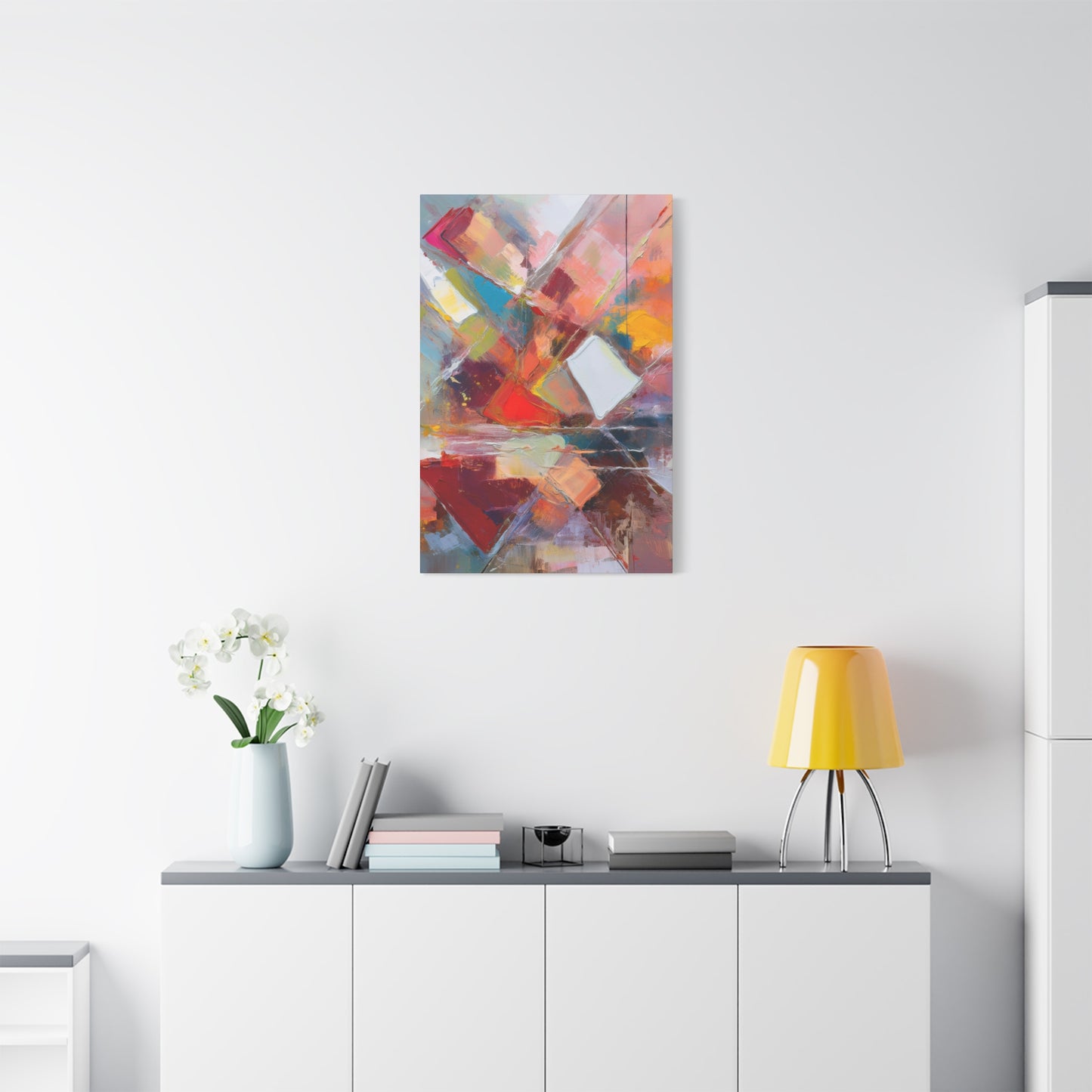 Abstract Oil Painting Print Canvas 20x24,20x30,24x30 24x32,24x36,30x40 32x48,36x48,40x60 Pine-Wood Inner Frame ABS-180