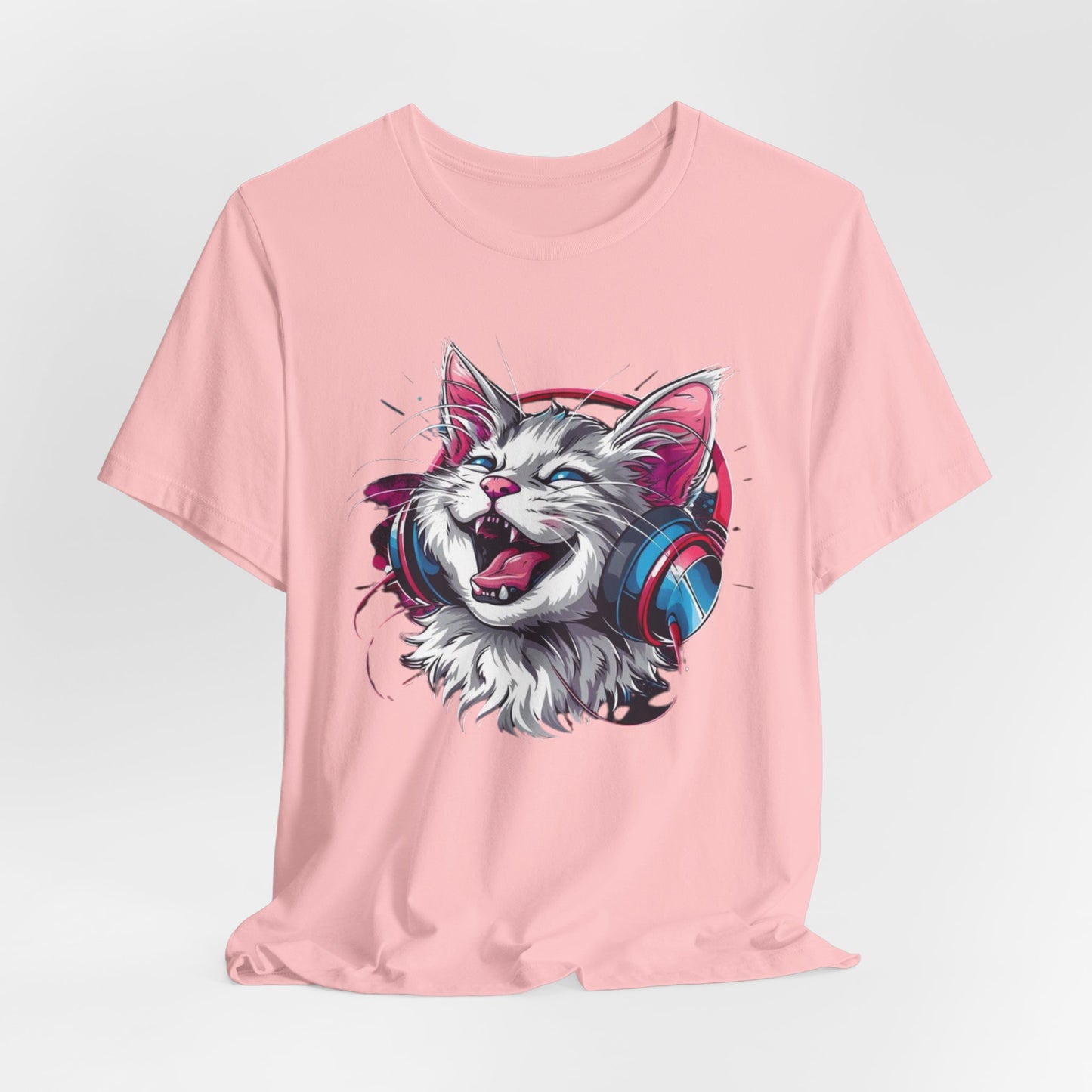 Gina Cartoon Cat Tee Shirt, Funny Cat T-Shirt, Pet Shirt, Animal Tees, Funny Animal T-Shirt, Graphic Tee