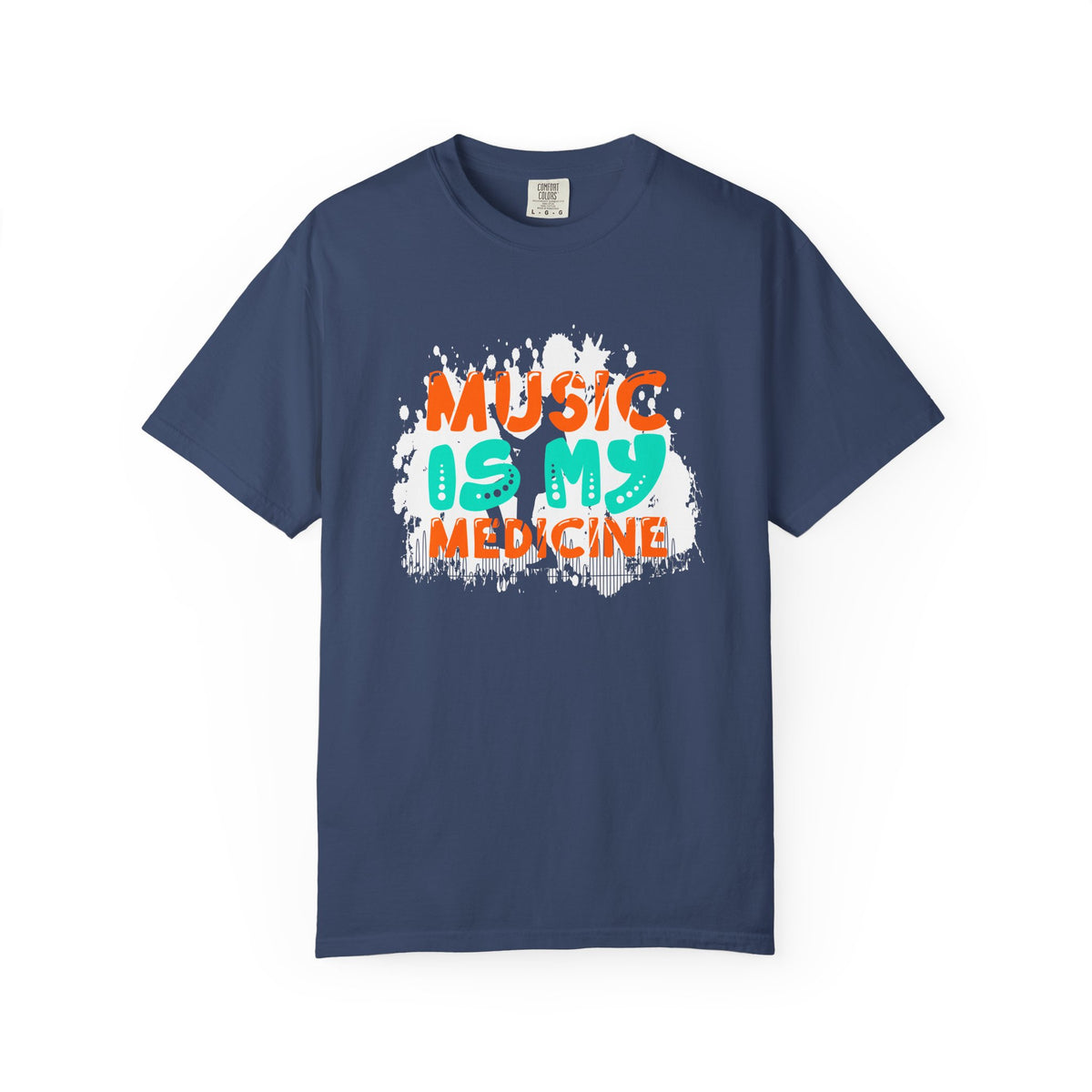 Music Is My Medicine T-shirt Music Lover Graphic Band Unisex Cotton Tee 068