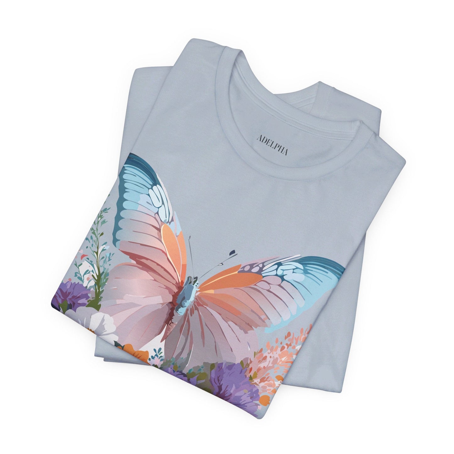Butterfly Graphic Tee Unisex Jersey Short Sleeve Adelpha Art Design