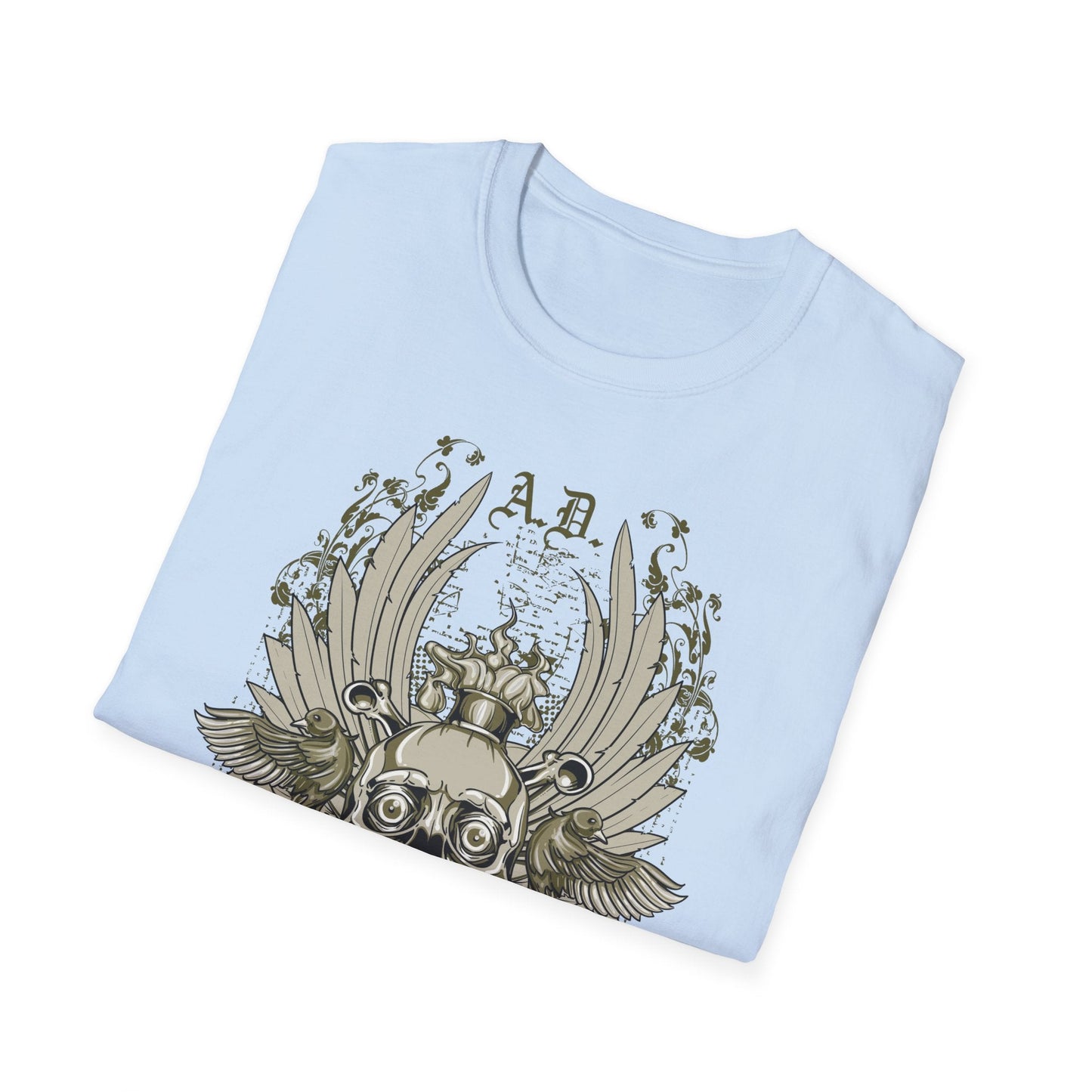 Unisex Art Design T Shirt With Graphic Artwork Softstyle Gildan 64000 Tee Premium Cotton
