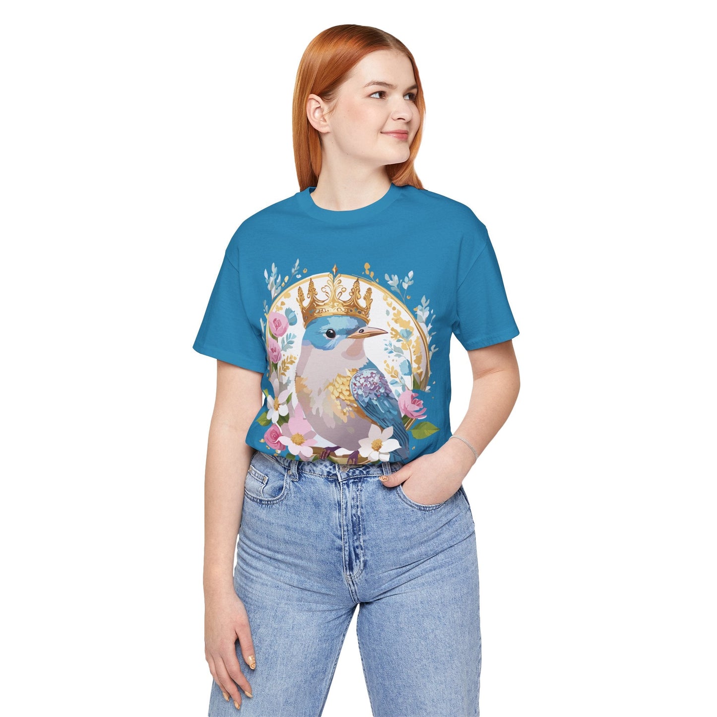 Adelpha Medallion Graphic Tee Unisex Jersey Short Sleeve Vintage Inspired Artwork