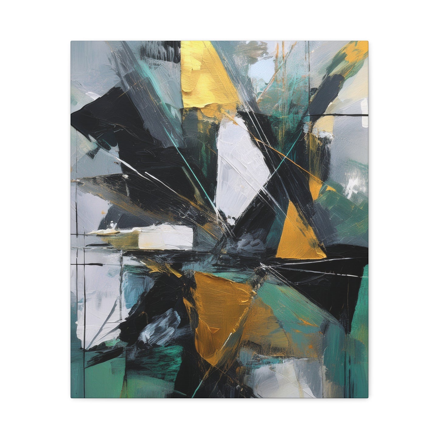 Abstract Oil Painting Print Canvas 20x24,20x30,24x30 24x32,24x36,30x40 32x48,36x48,40x60 Pine-Wood Inner Frame ABS-208