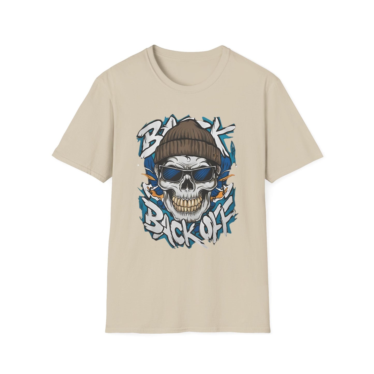 Gildan Softstyle Skull Tee Shirt Unisex Skeleton Design 100 Percent Cotton Graphic Tee
