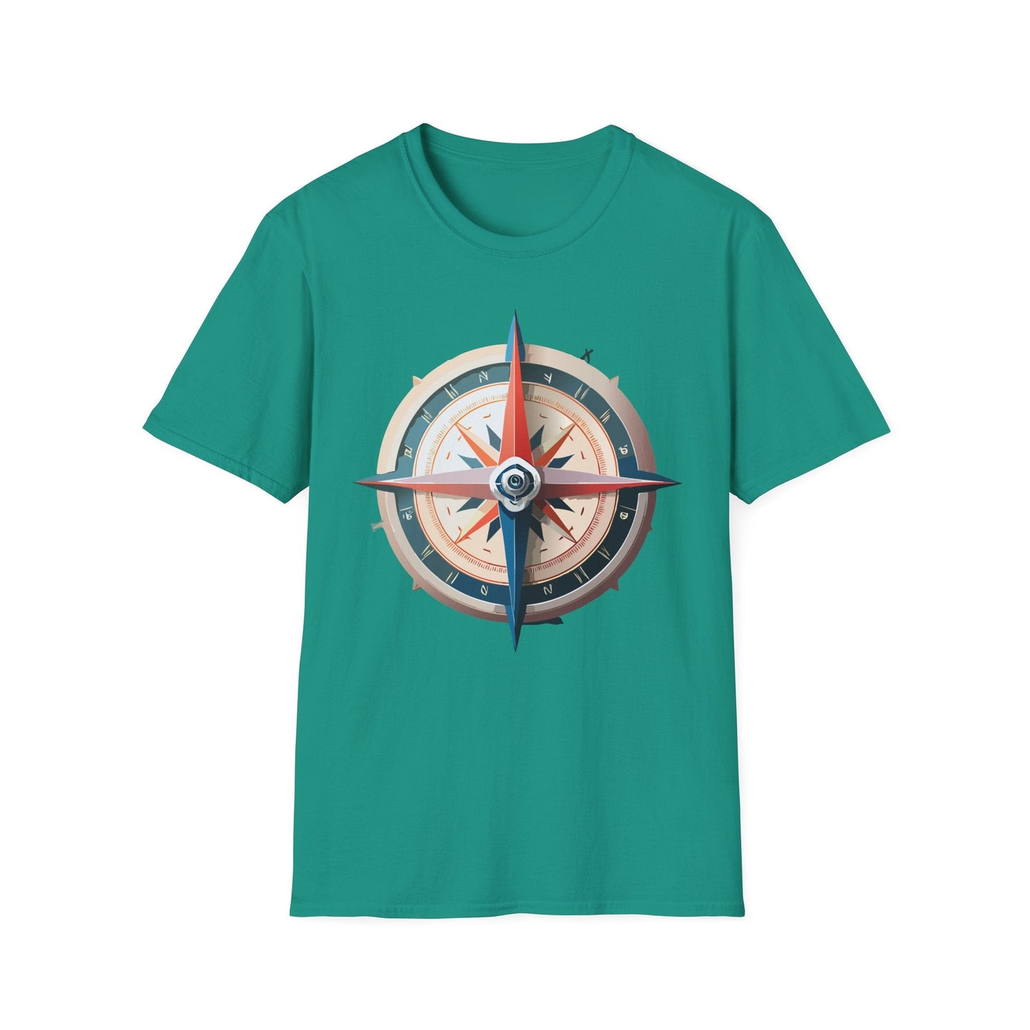 Compass Navigator Graphic Tee Unisex 100 Cotton 19
