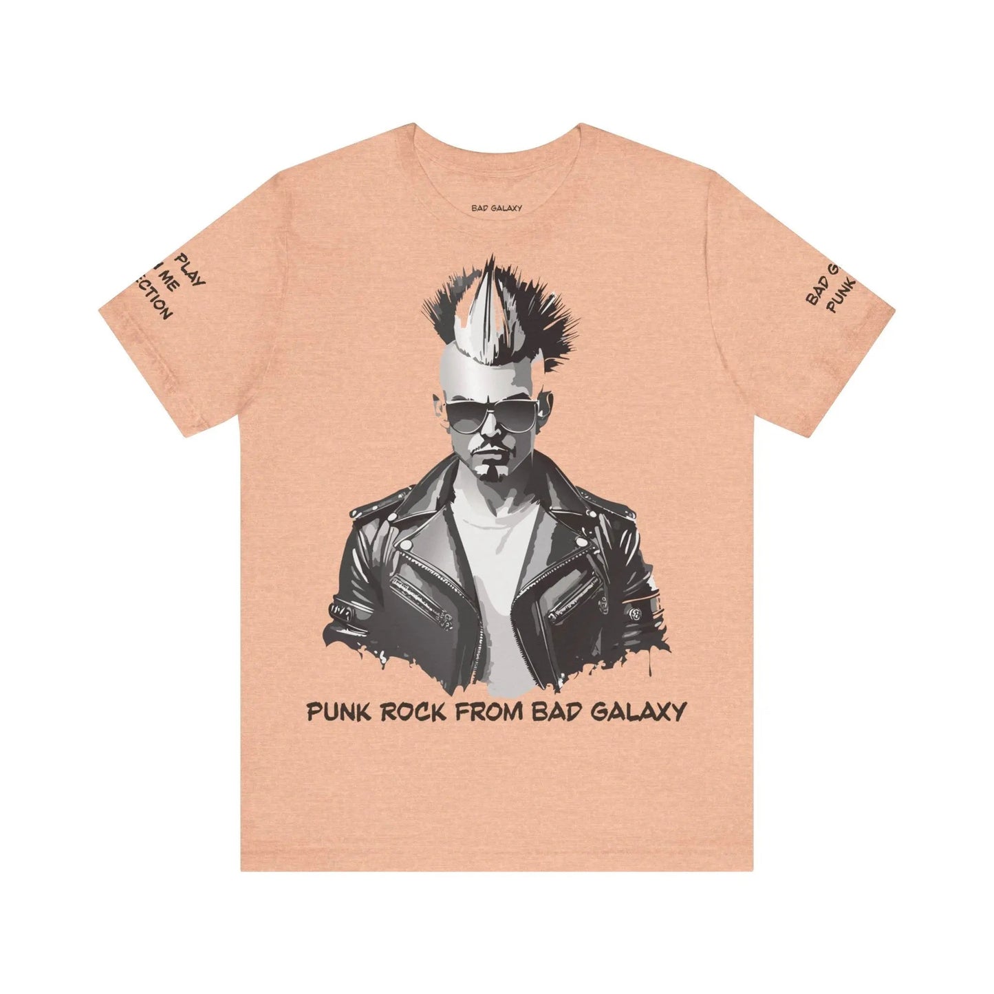 Punk Rocker Graphic Design Unisex Cotton Tee 14