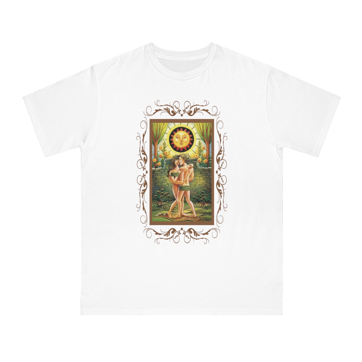 Camiseta unisex de algodón orgánico con cartas del tarot