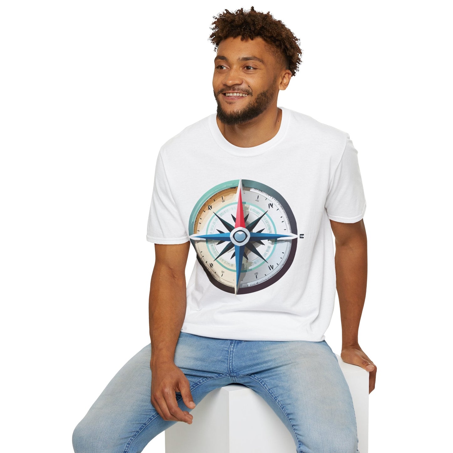 Compass Navigator Graphic Tee Unisex 100 Cotton 17