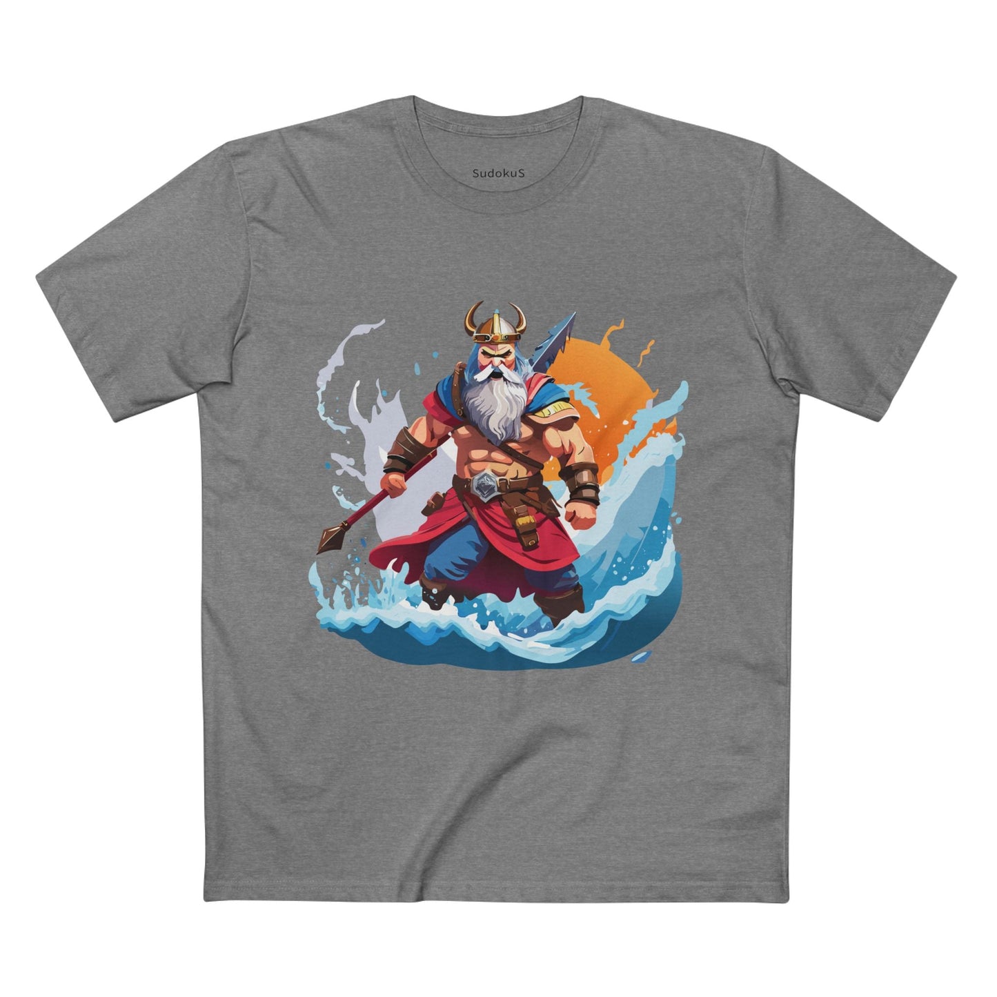 Viking Graphic Unisex 100 Cotton Staple Tee 16