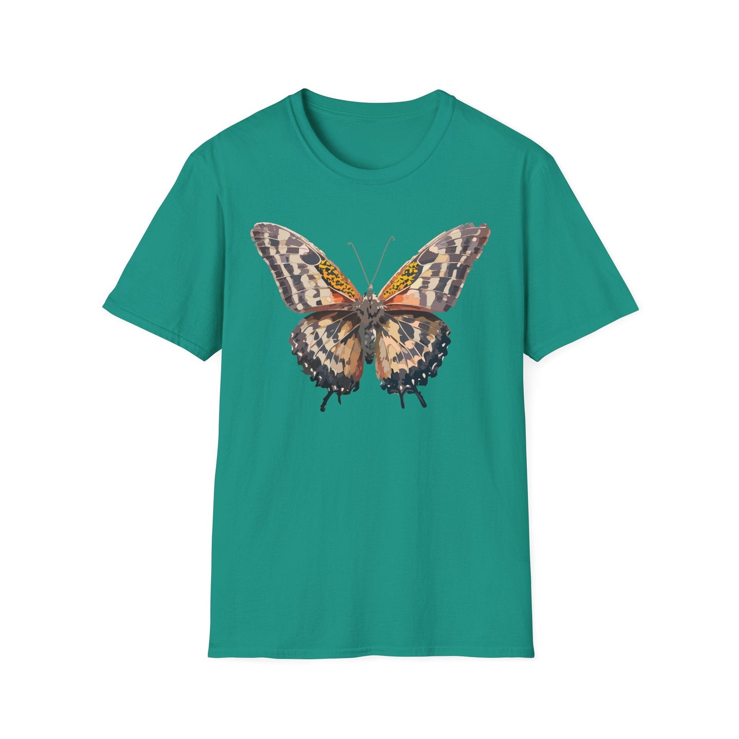 Butterfly Shirt Unisex Tee Monarch Butterfly Tee Softstyle Gildan 64000 Classic Fit