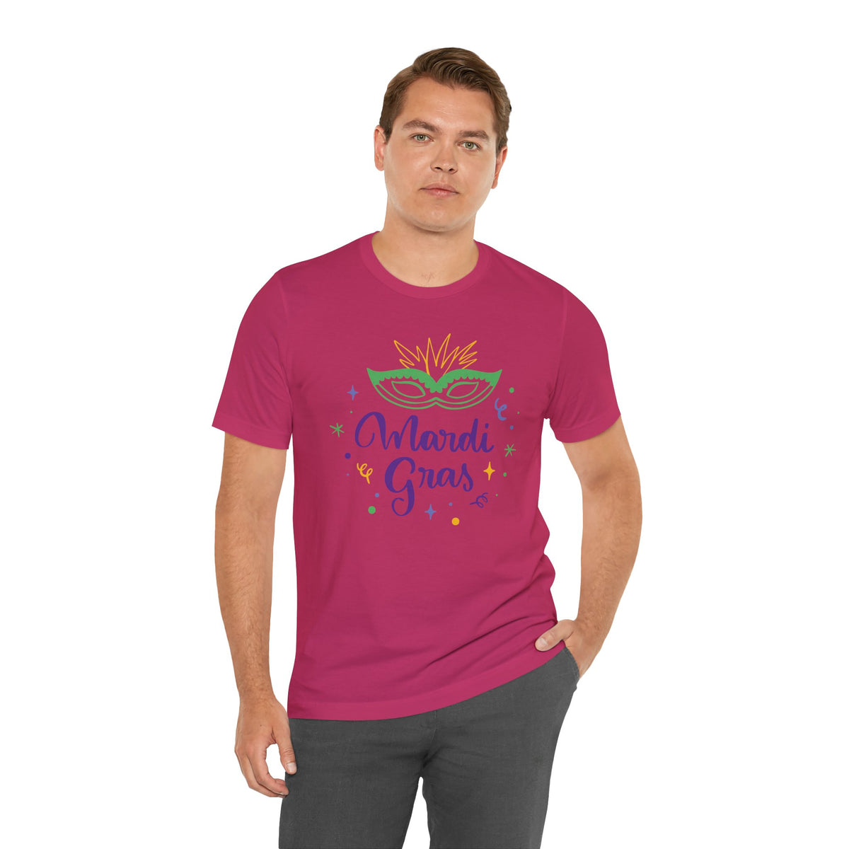 Camiseta unisex de algodón para carnaval