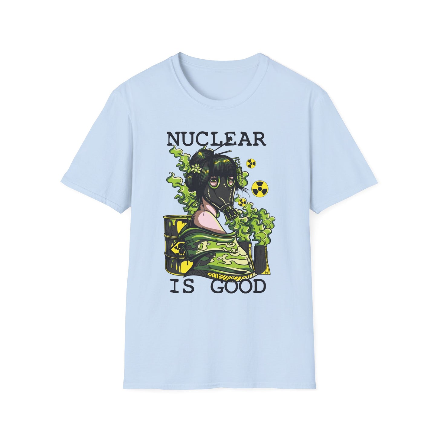 Unisex Cotton T-Shirt with Cartoon Graphic Design