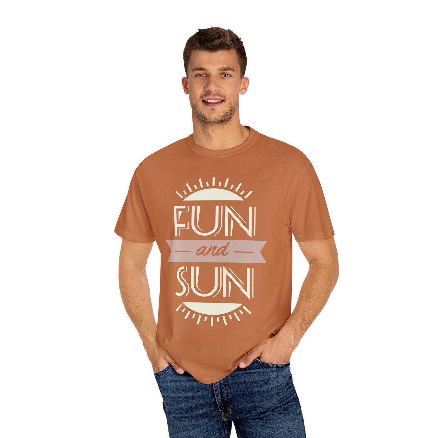 Unisex T-shirt with summer design