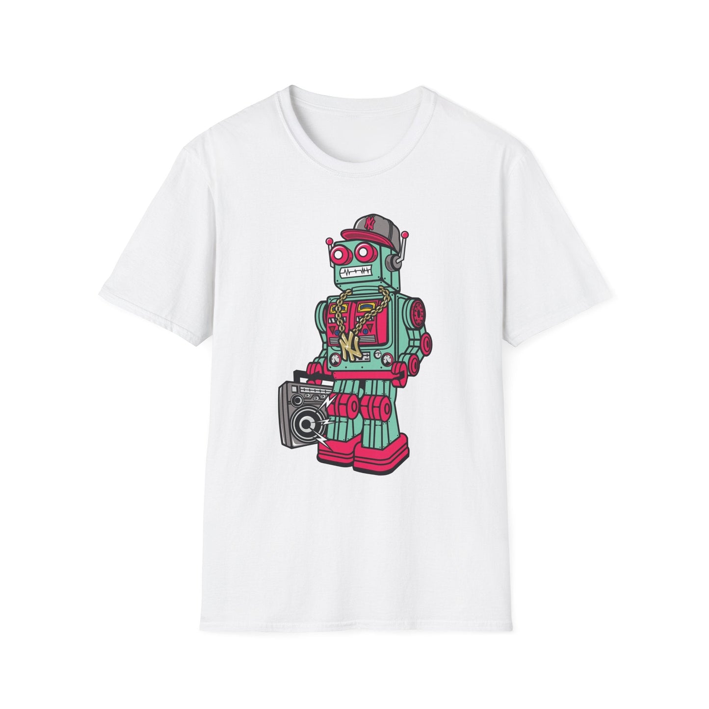 Cartoon T Shirt Animation Tee Funny Unisex Gildan Softstyle 64000 Ring Spun Cotton