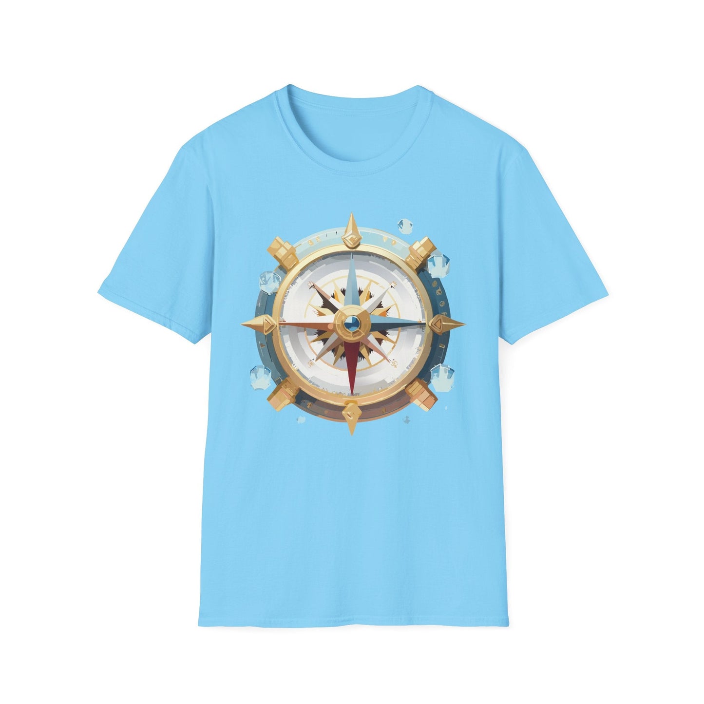 Compass Navigator Graphic Tee Unisex 100 Cotton 28