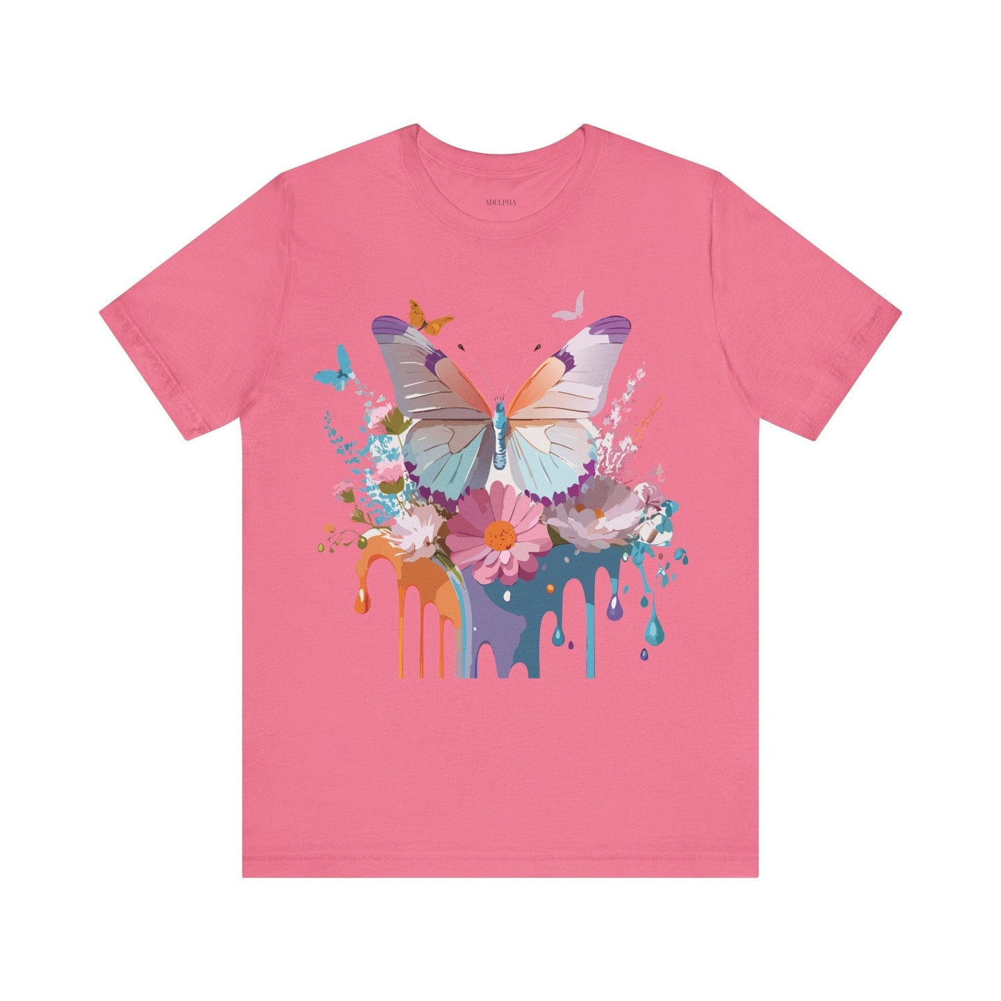 Butterfly Graphic Tee Adelpha Vintage Inspired Unisex Short Sleeve Shirt