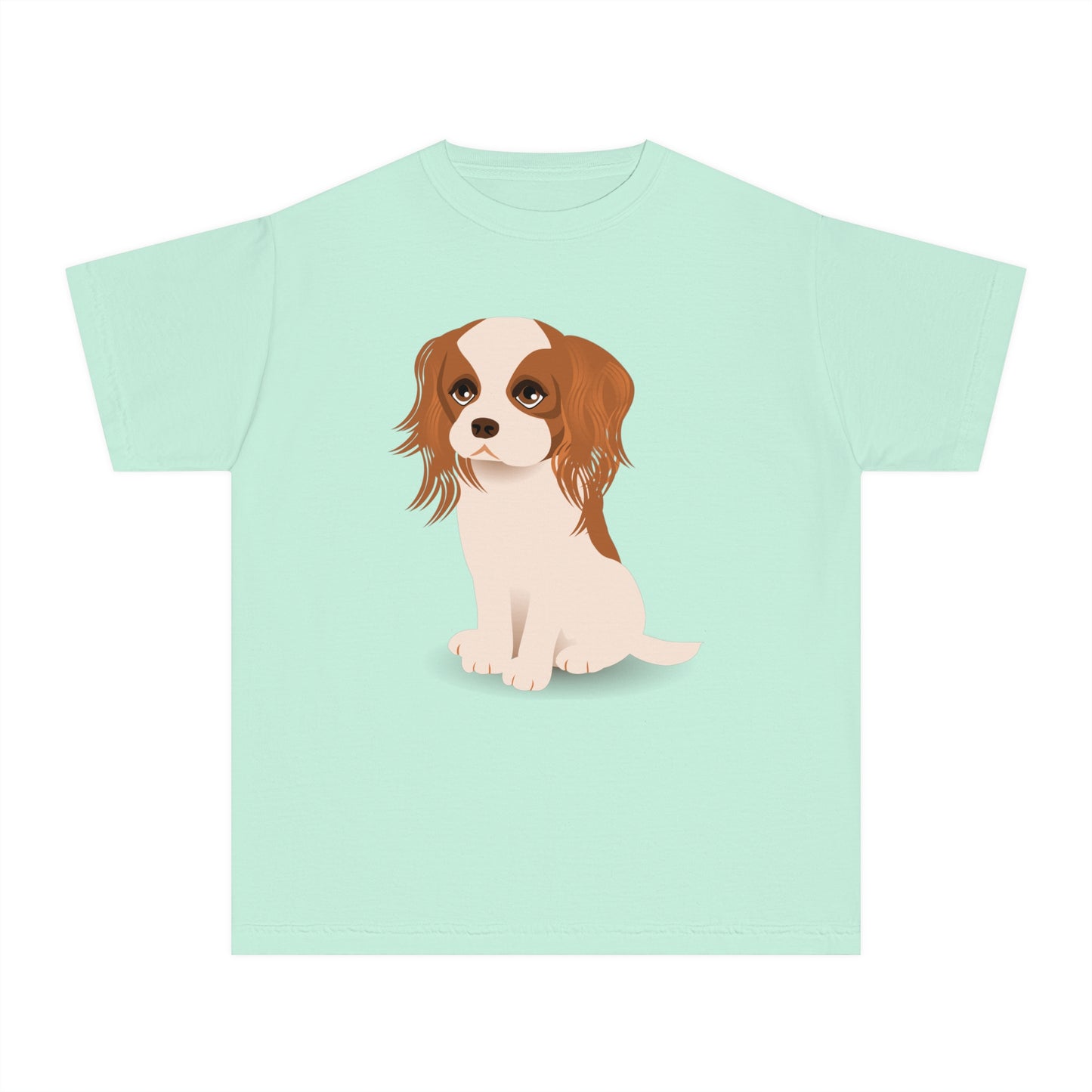 Youth Tee Shirt with Little Dog