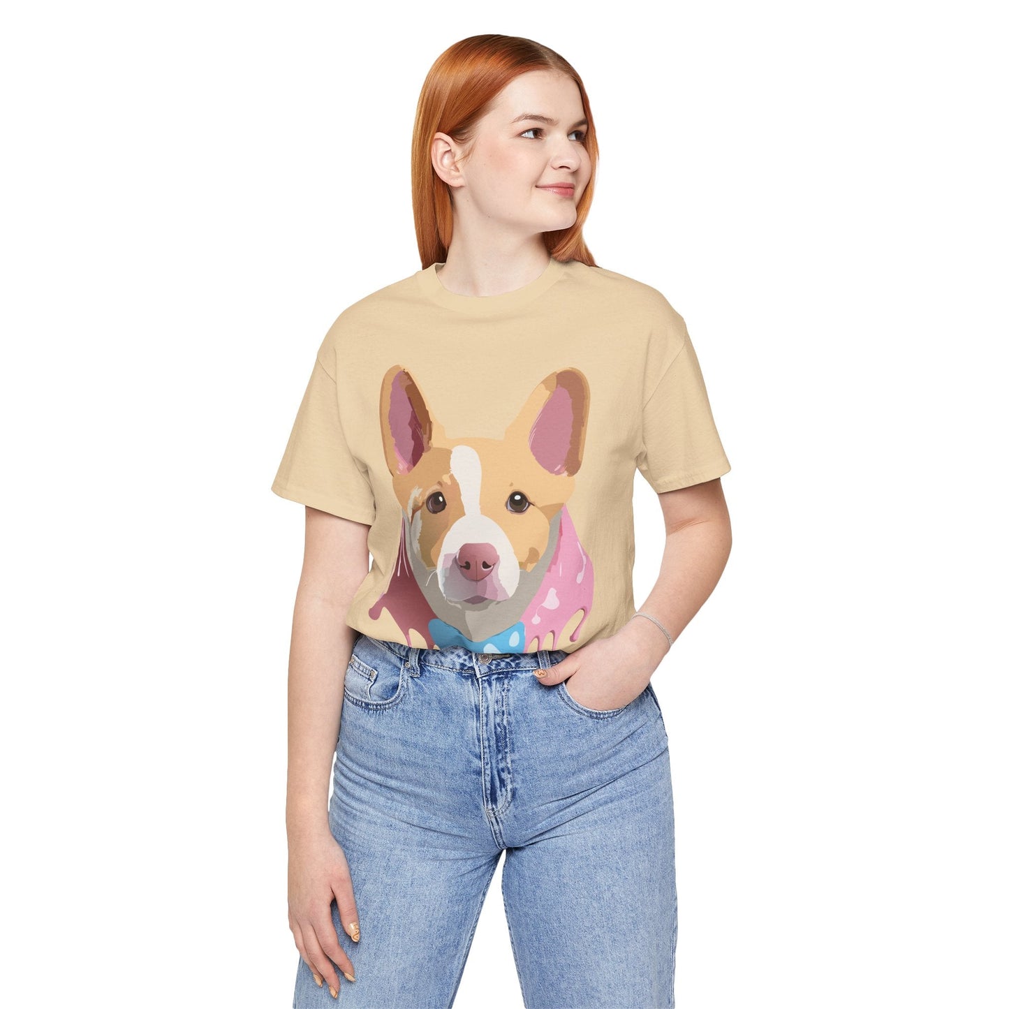 Dog Graphic Unisex 100 Cotton T-Shirt 16
