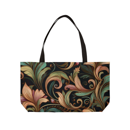 Ornament Print Big Bag High-Quality 100% Spun Poly 24x13 Canvas Art Bag OR-58