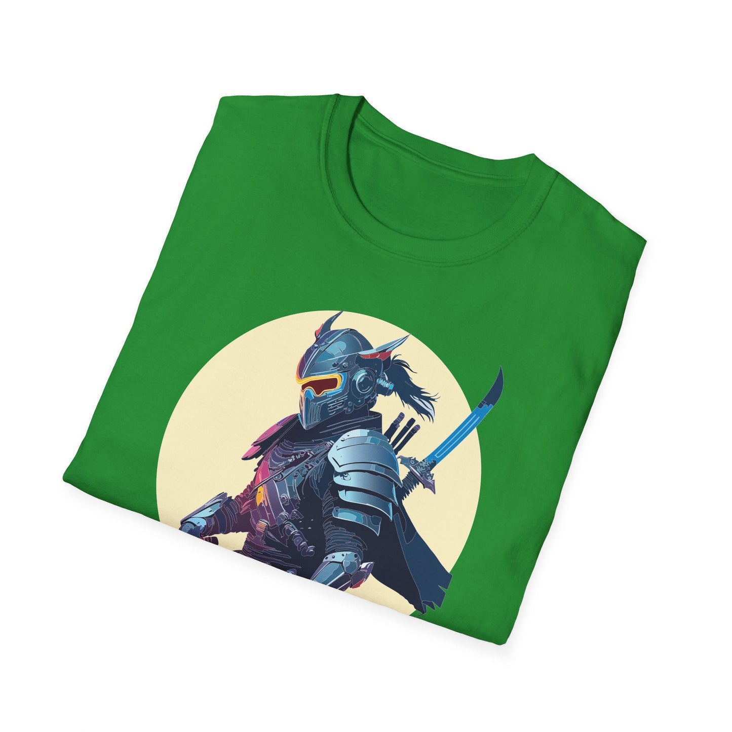 Samurai Shirt Unisex Softstyle Short Sleeve T Shirt Gildan 64000 Breathable Comfort Wear