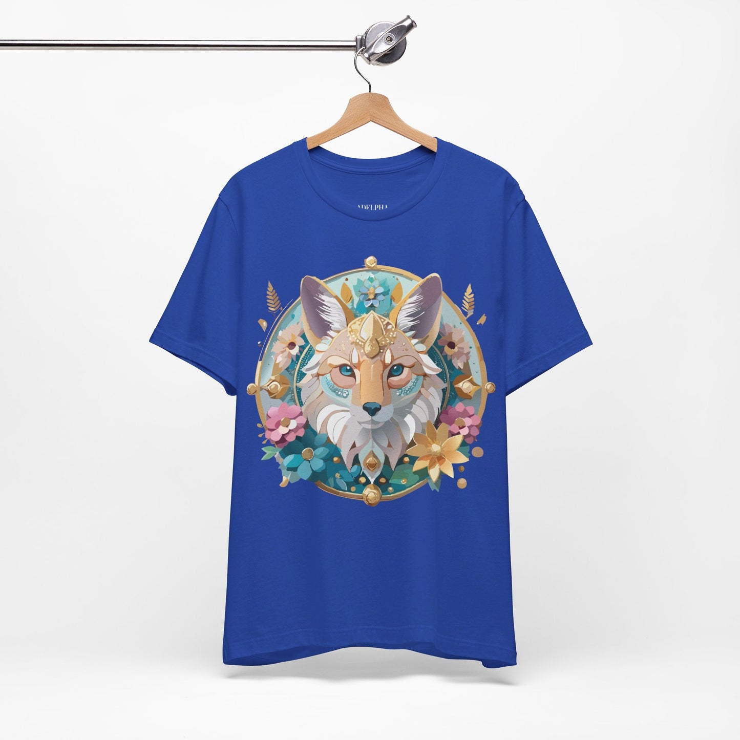 Adelpha Vintage Inspired Graphic Tee Medallion Art Unisex Short Sleeve Shirt Premium