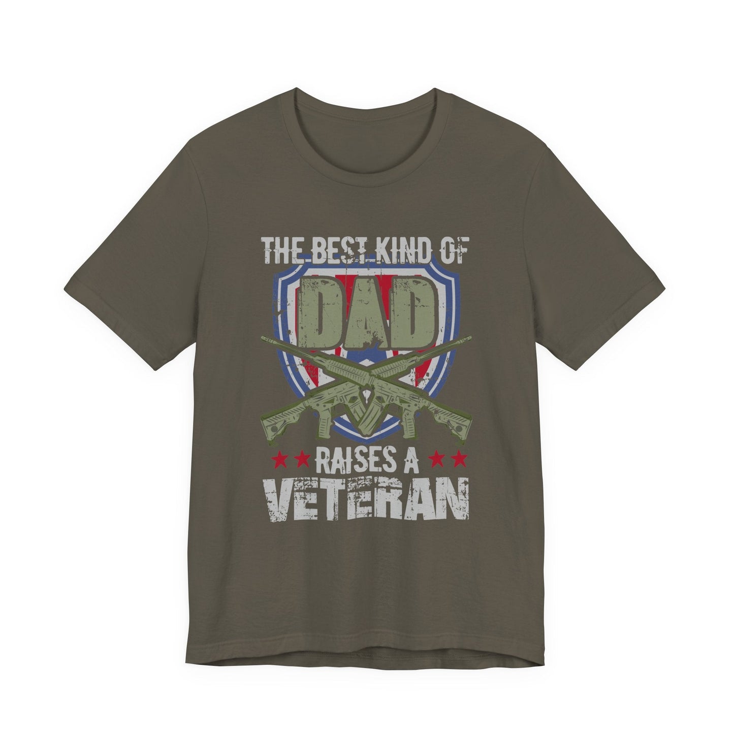 Army Veteran Patriotic Graphic Design Unisex Cotton T-Shirt v13