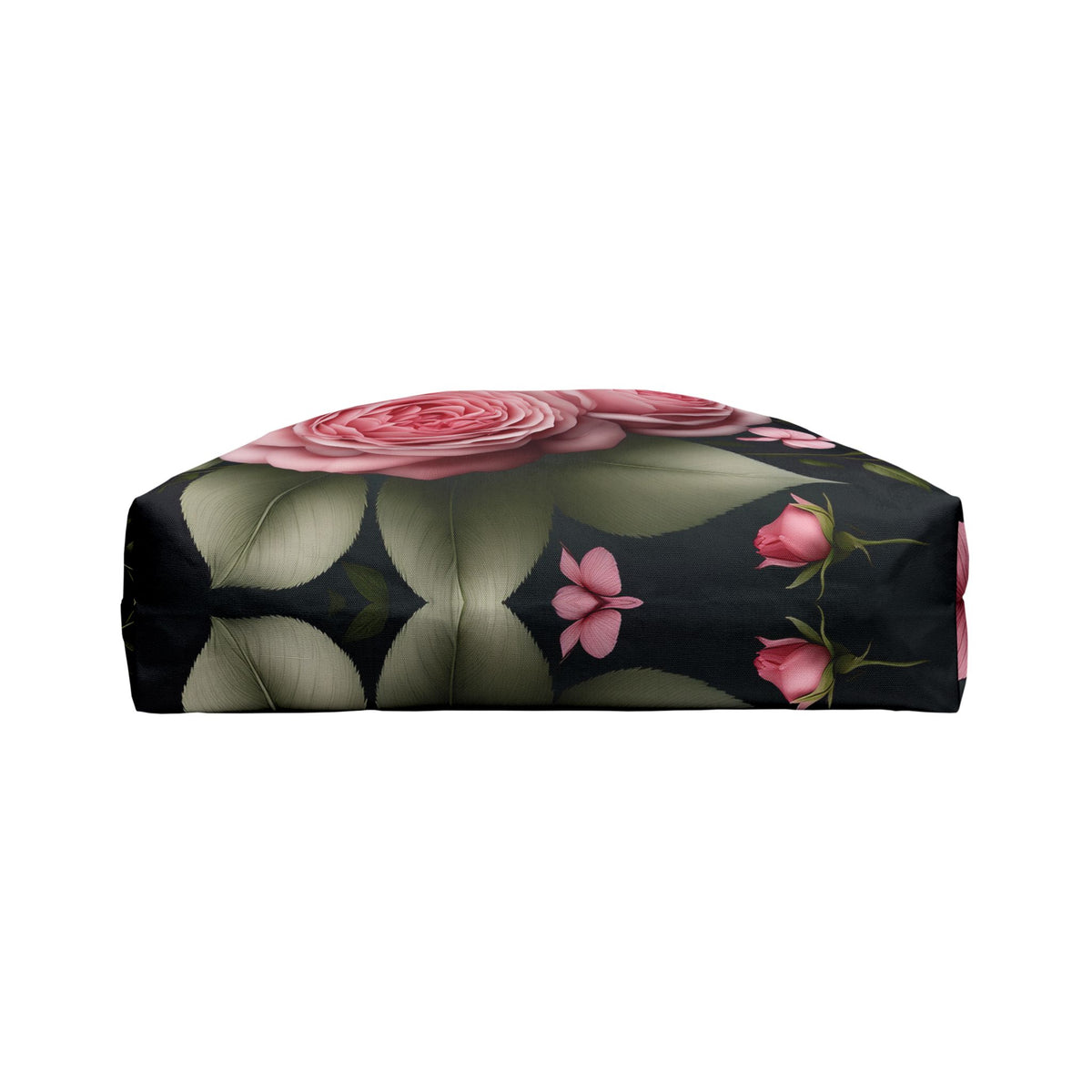 Floral Print Poly Canvas Weekender Bag 8
