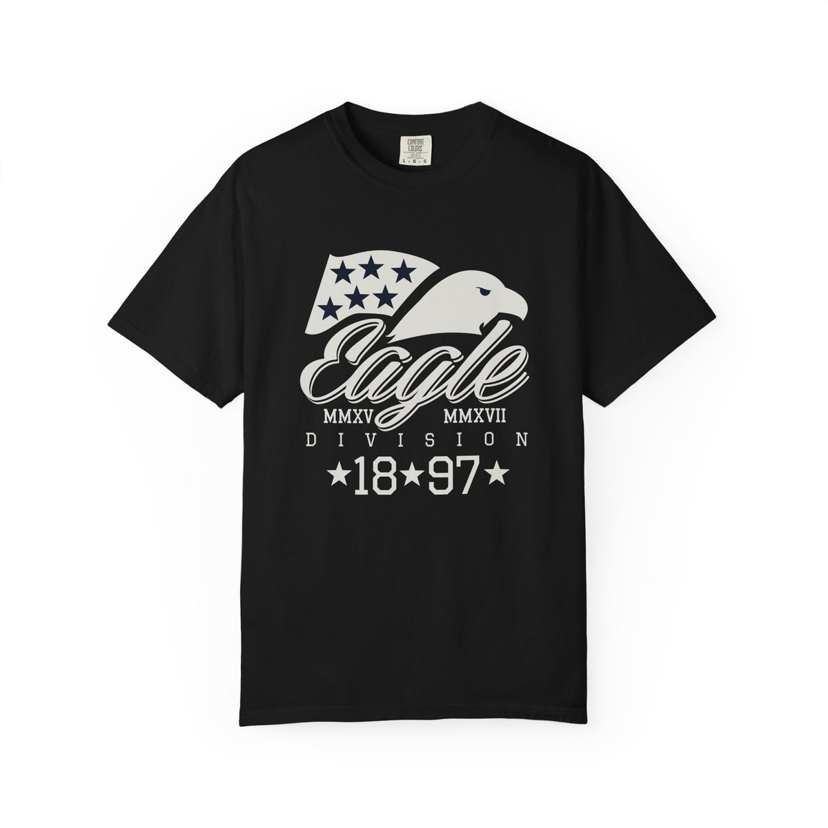 Bald Eagle Division Retro College League Unisex Comfort Colors Garment-Dyed Heavyweight 100 Cotton Art Design T-Shirt w16