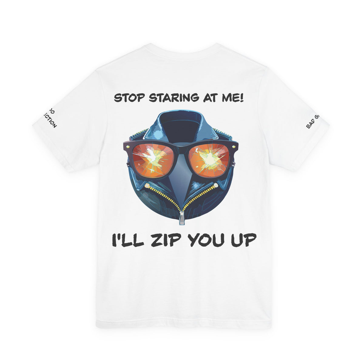 Animal Graphic Unisex Cotton Bella+Canvas Tee with Art Design b7