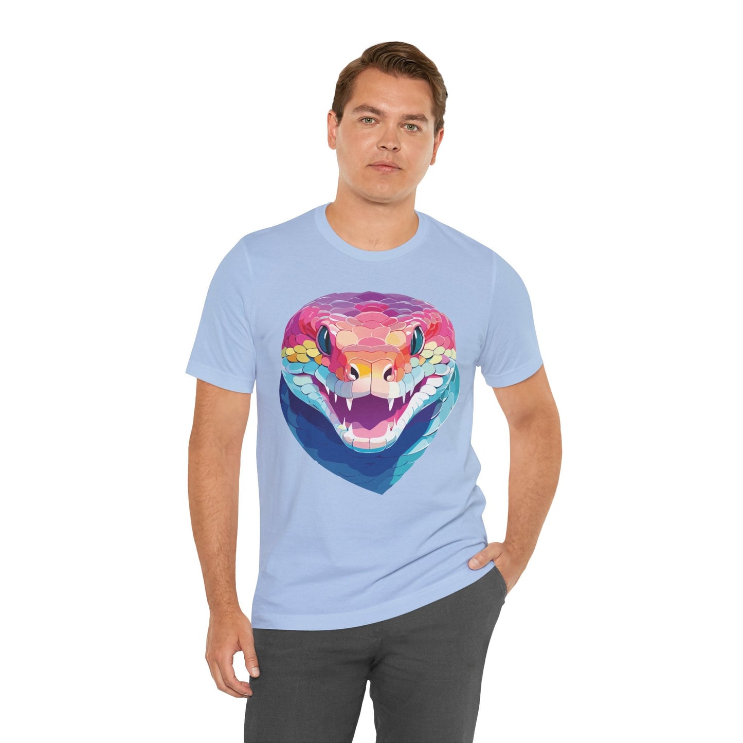 Unisex Animal Shirt With Animals Art Design Tee Short Sleeve Comfortable Tee Everyday Wear