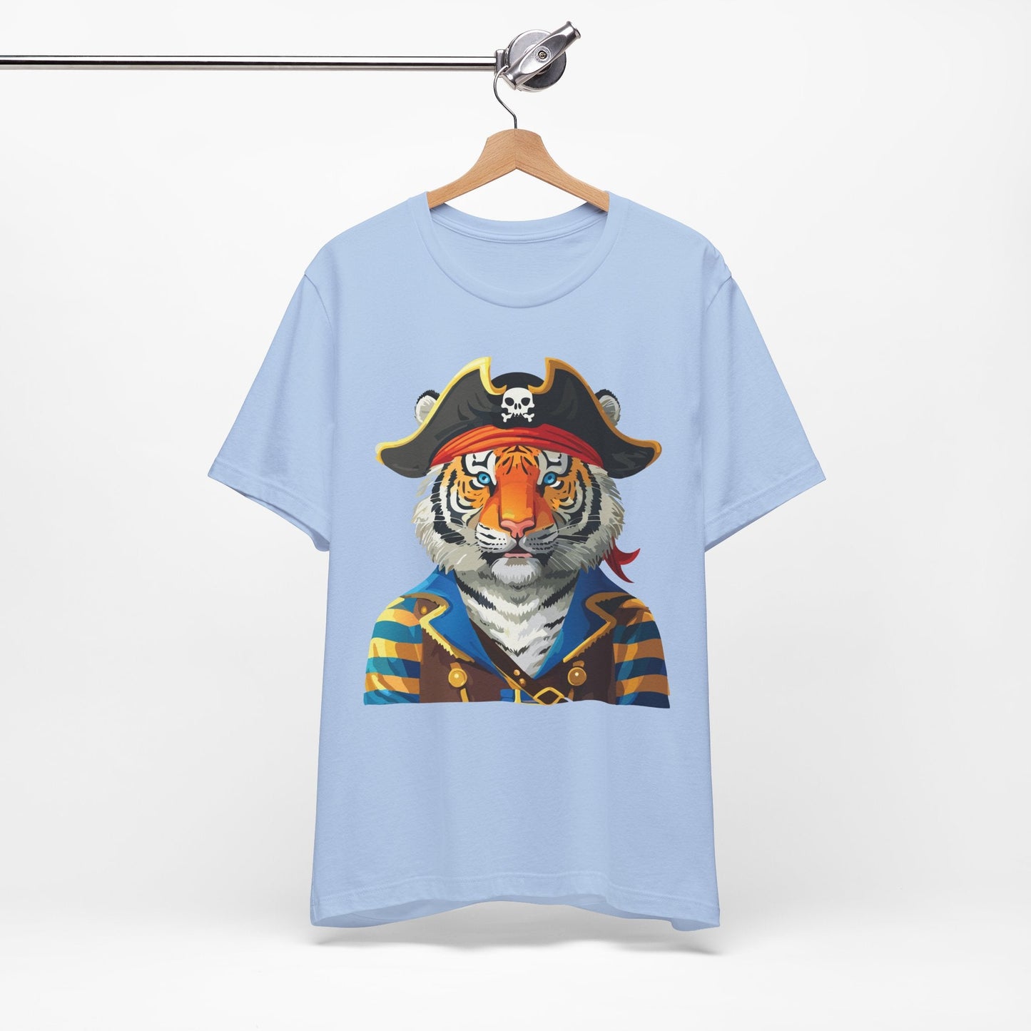 Unisex Animal Tee Shirt Art Design With Wild Animals Gildan Softstyle Cotton T Shirt