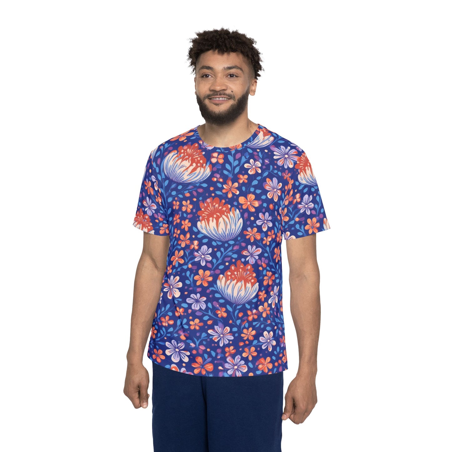 Unisex Floral Shirt, Floral Tee Shirt, Floral T-Shirt, T Shirt with Flowers 3