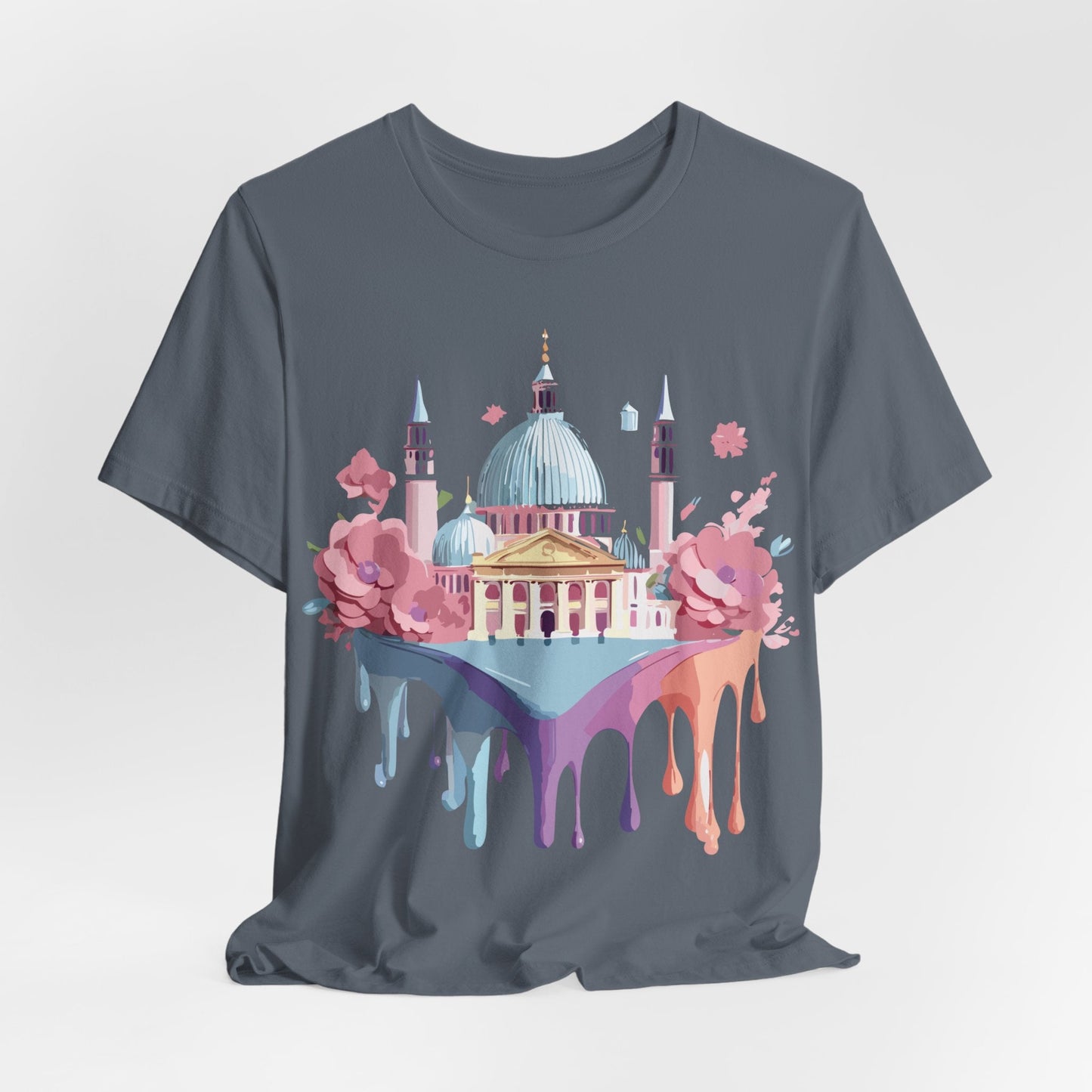 Venice Tourist Shirt Unisex Graphic Tee With Vintage Inspired Adelpha Artwork For Everyday Wear
