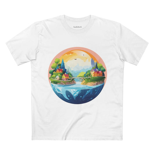 Fantasy Graphic Unisex 100 Cotton Staple Tee 4