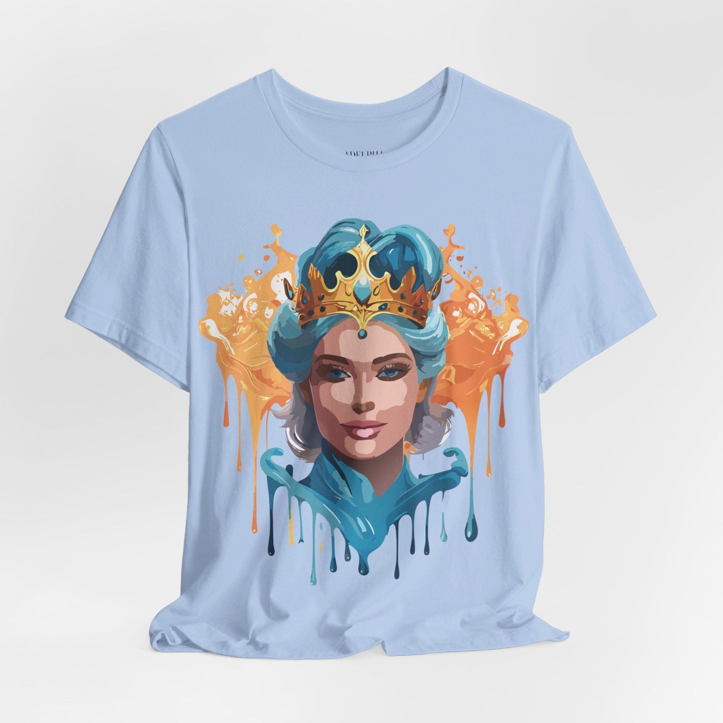 Queen Woman Portrait Graphic Unisex 100 Cotton Vintage Artwork Tee 17