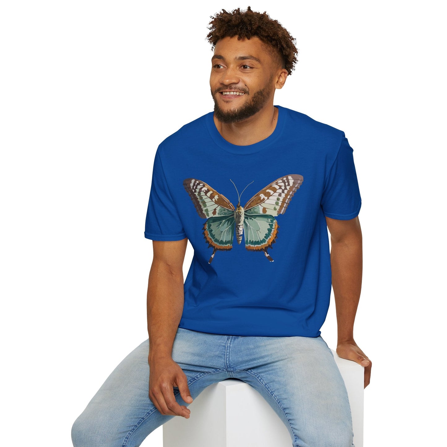 Butterfly Monarch Shirt Unisex Gildan Softstyle 64000 T Shirt 100 Percent Cotton