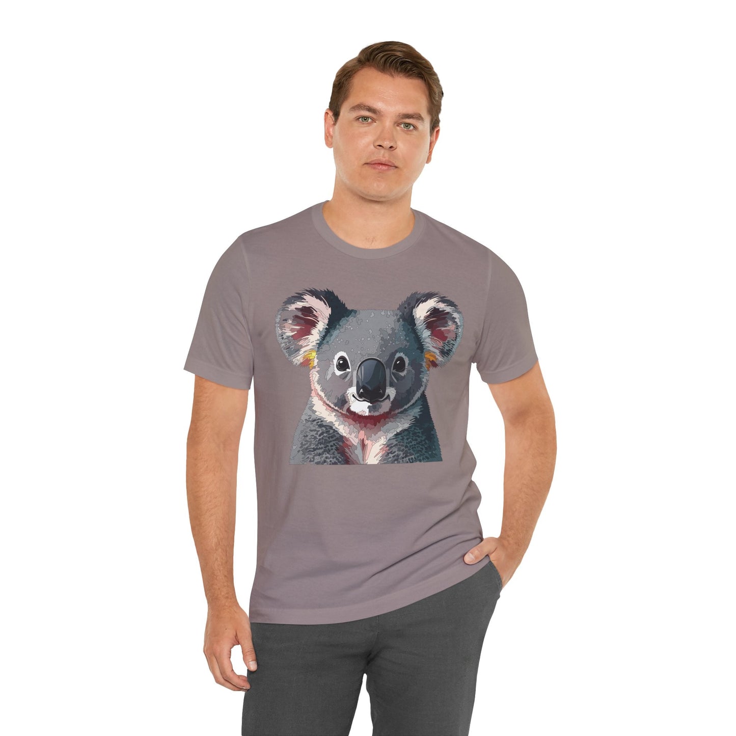 Unisex Animal Print Tee Shirt With Animals Art Design And Wildlife Graphic Comfortable Everyday Wear