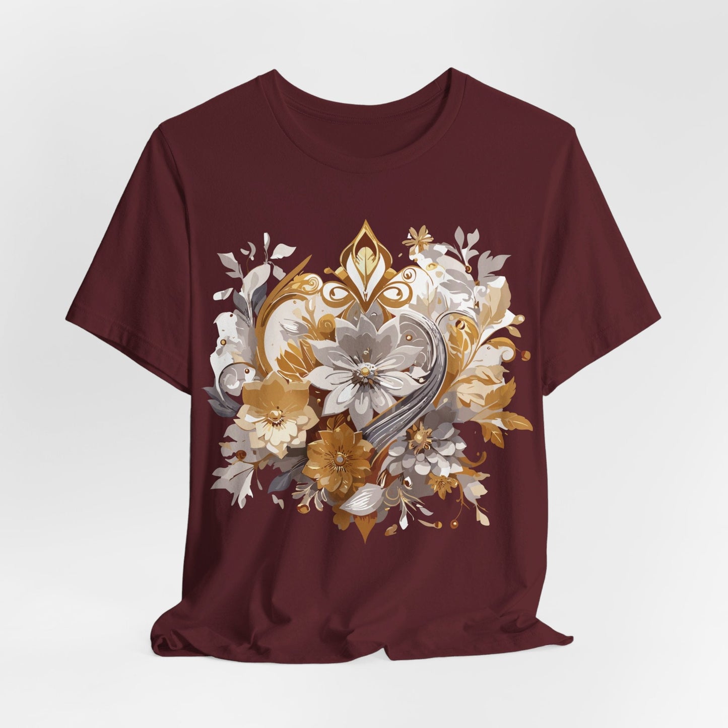 Jewelry Graphic Unisex 100 Cotton Vintage Treasure Art T-Shirt 7
