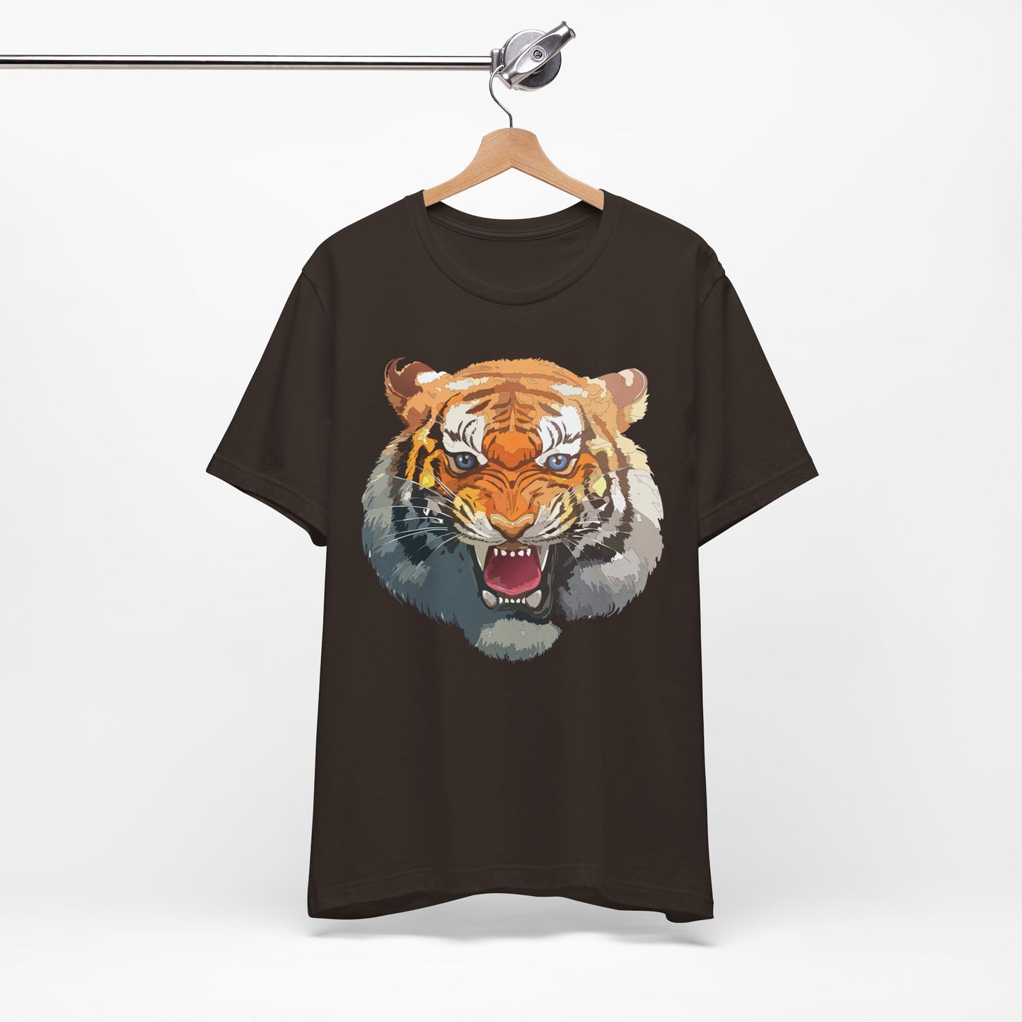 Tiger Shirt, Animal Shirt, T-Shirt with Tiger, Art Design Tee, Animal Tees, Safari T-Shirt, Graphic Design Tee 14