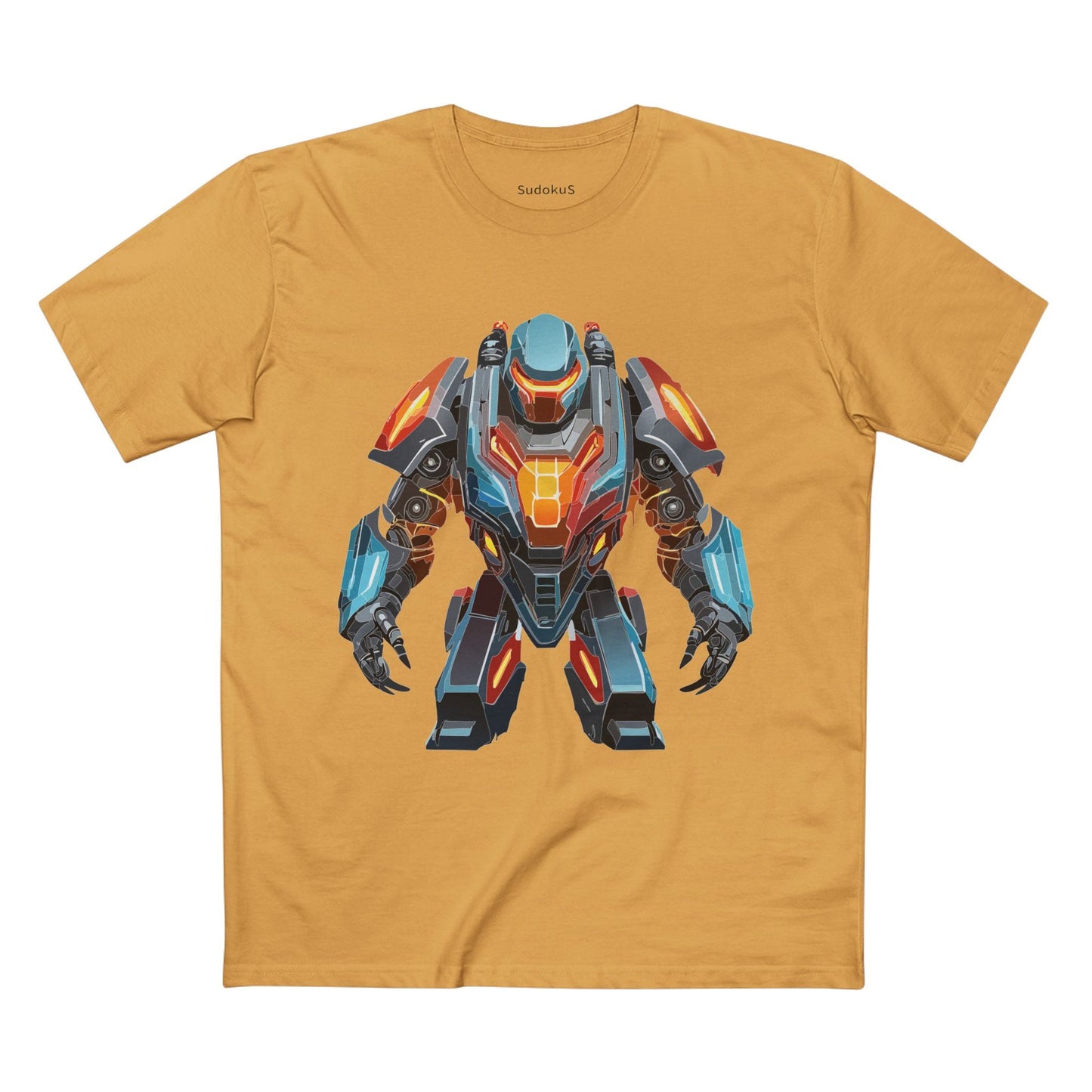 Cyborg Robot Graphic Unisex 100 Cotton Staple Tee 19