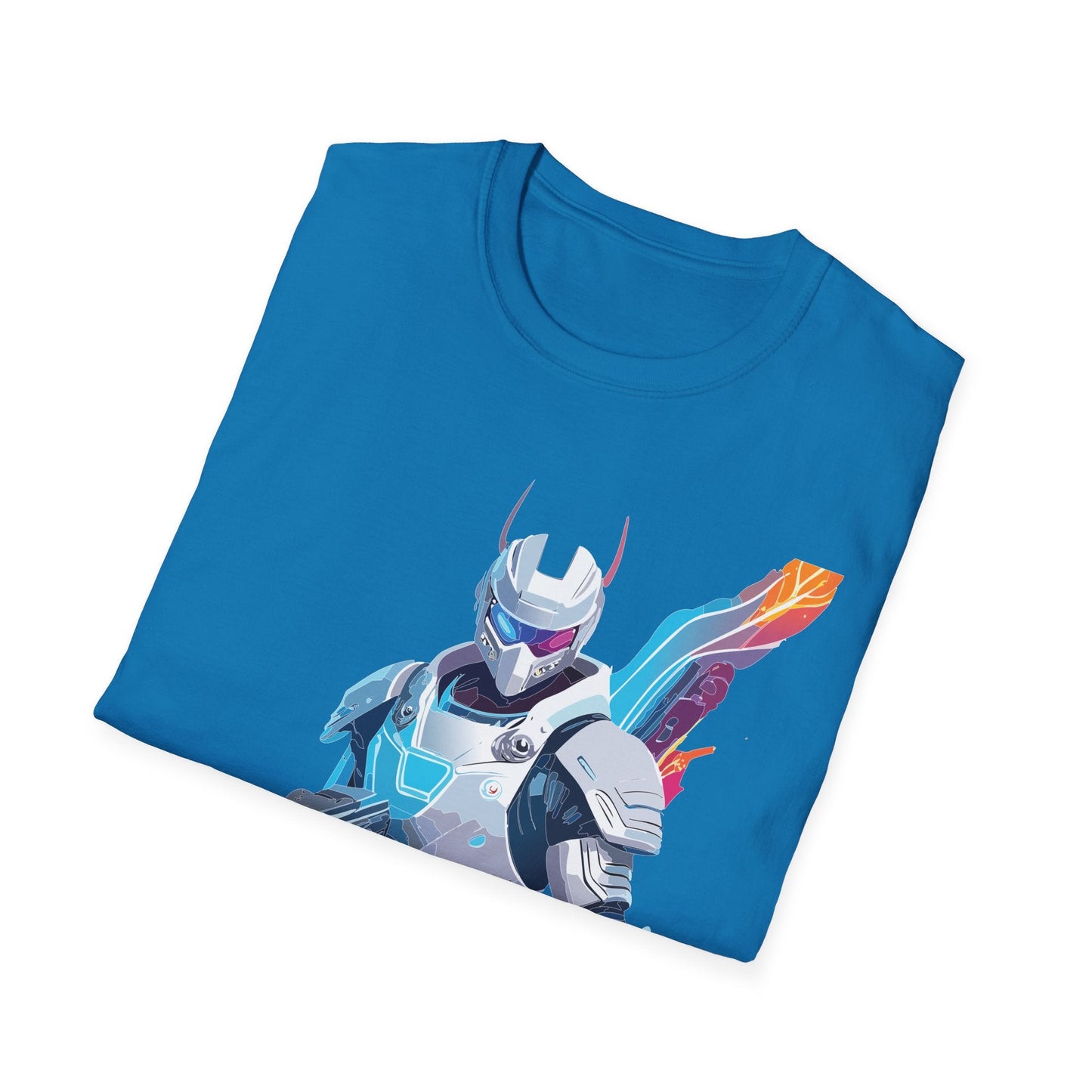 Robocop T Shirt Unisex Softstyle 64000 Graphic Tee 100 Percent Ring Spun Cotton Comfort