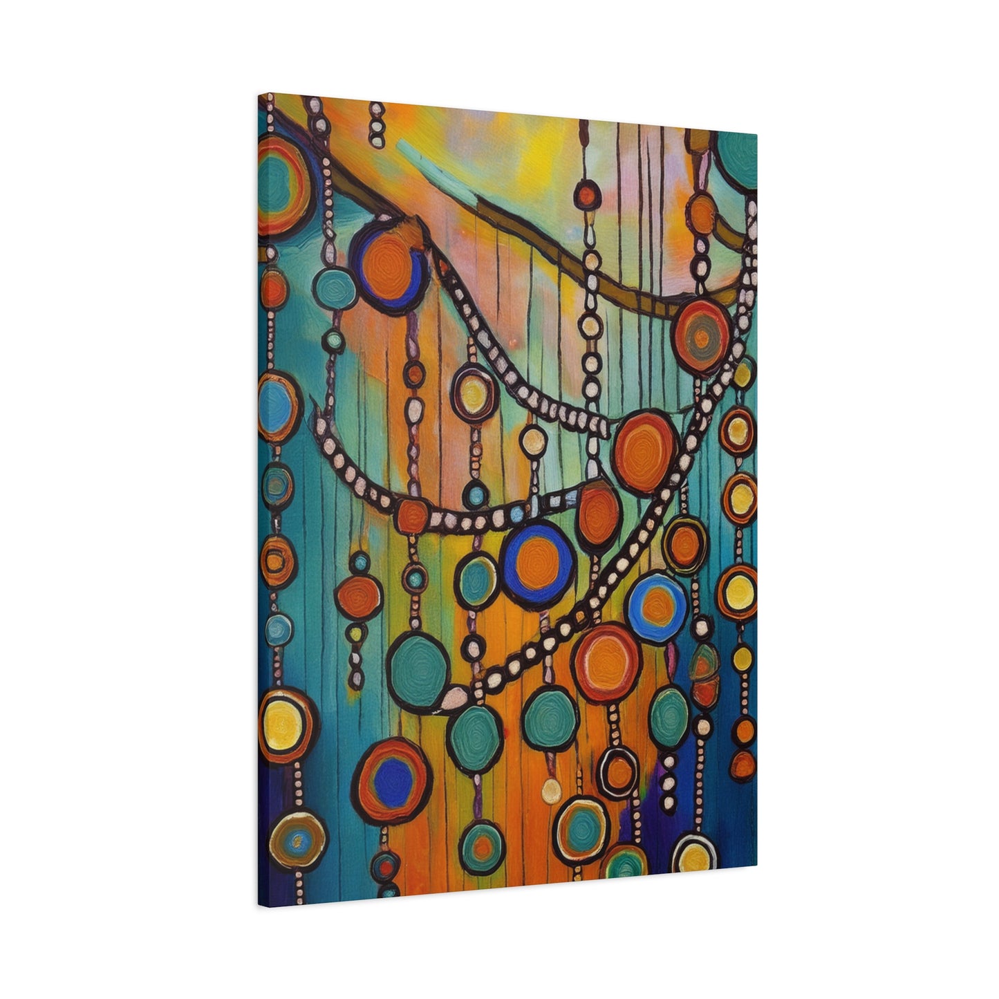 Abstract Oil Painting Print Canvas 20x24,20x30,24x30 24x32,24x36,30x40 32x48,36x48,40x60 Pine-Wood Inner Frame ABS-100