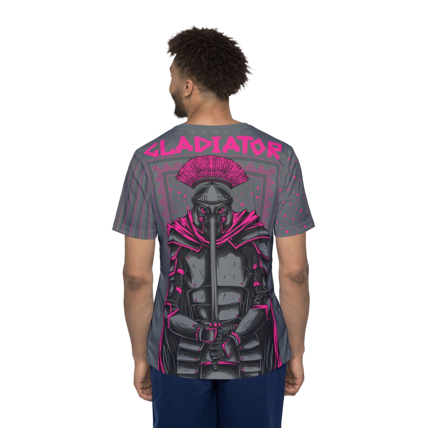 36-Be Fun Graphic T-Shirt, Art Design Poly Shirt, All Over Print Graphic Tee, Monsters T-Shirt, Cartoon Tees