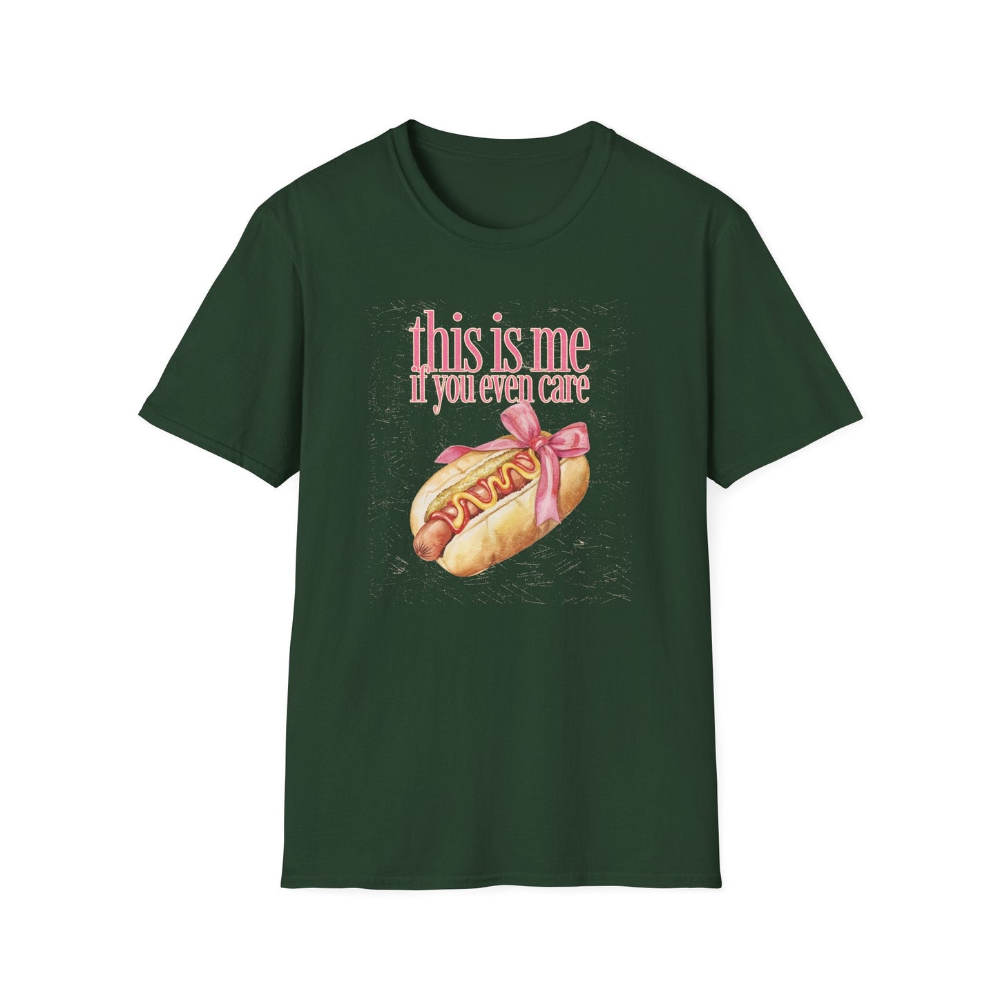 Funny Food T Shirt Unisex Softstyle Tee with Art Design Gildan 64000 100 Percent Ring Spun Cotton Lightweight Comfort