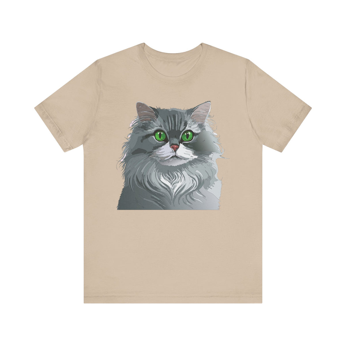 Wild Animals  Graphic Unisex Cotton Bella+Canvas Tee with Art Animal Design ab42