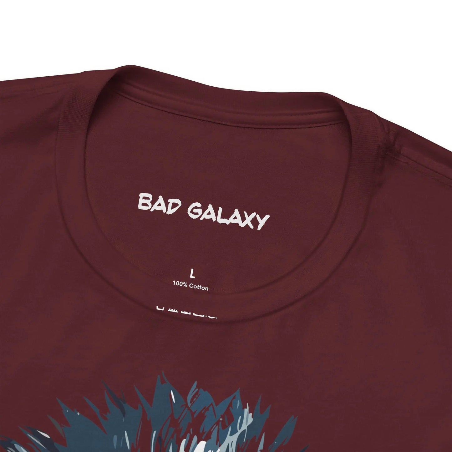 Punk Rock Tee Shirt From Bad Galaxy 100 Percent Cotton Eco Friendly Inks Made To Order USA Designed