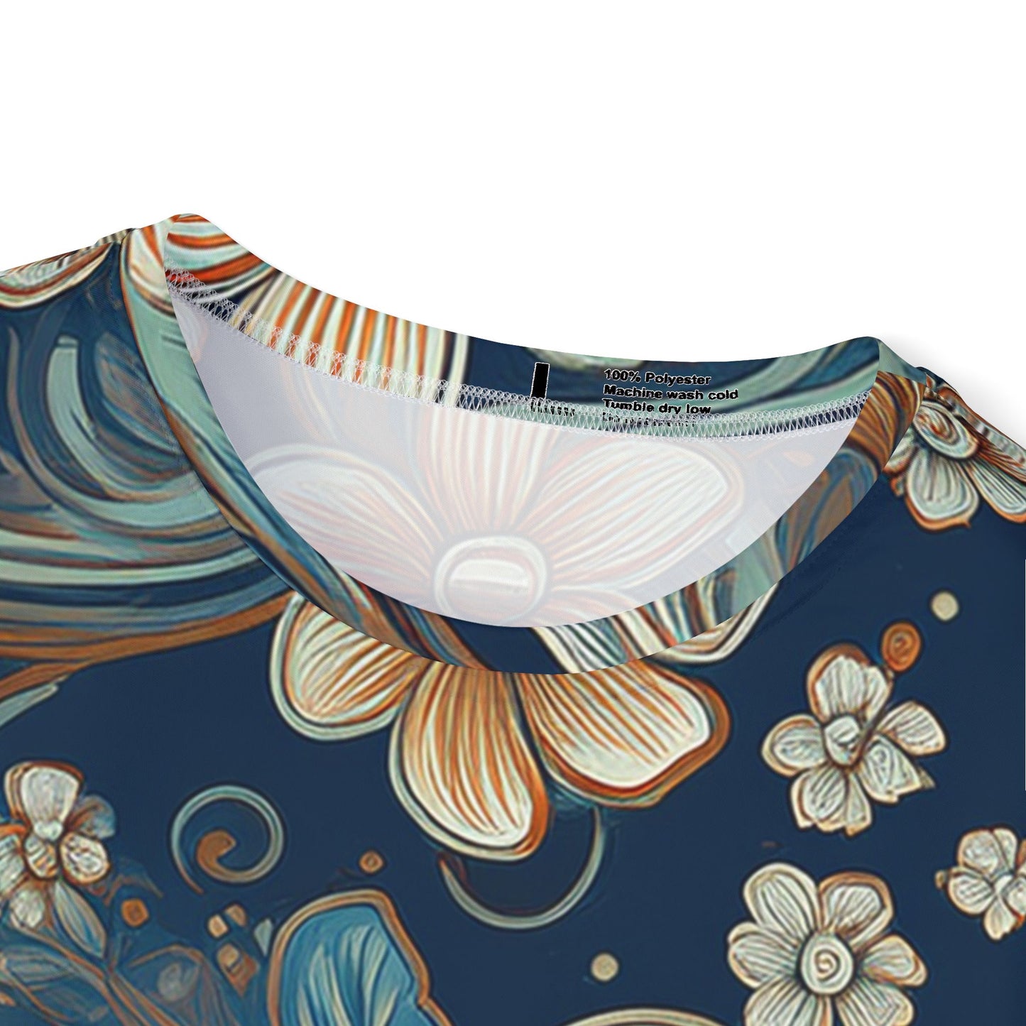 Unisex Floral Shirt, Floral Tee Shirt, Floral T-Shirt, T Shirt with Flowers 21