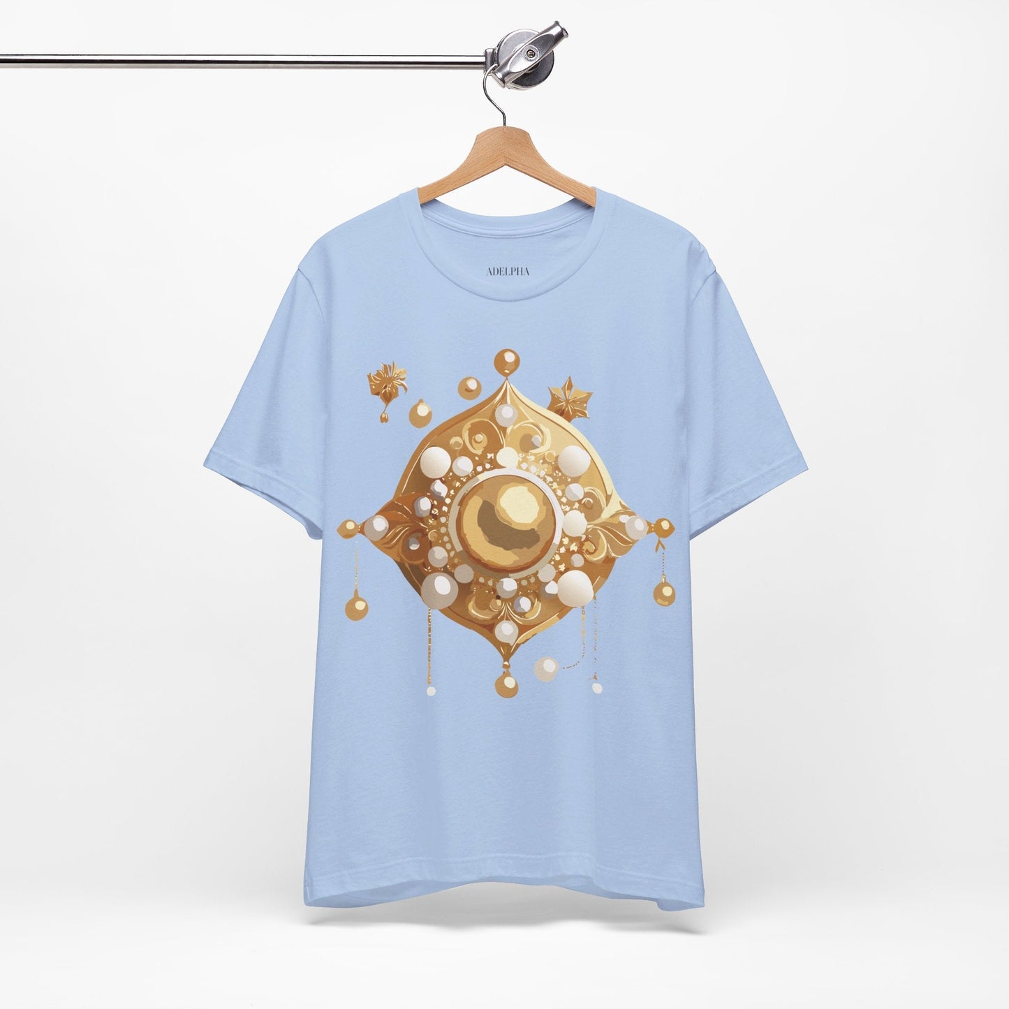 Jewelry Graphic Unisex 100 Cotton Vintage Treasure Art T-Shirt 32