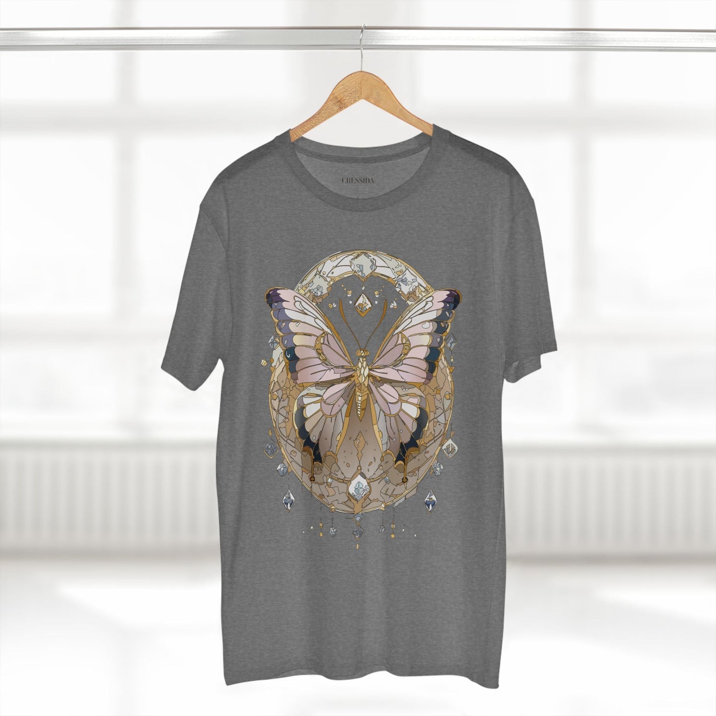 Butterfly Graphic Design Unisex 100 Cotton Tee 1